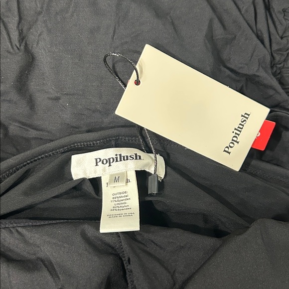 Popilush Women’s Built in Bra Shapewear Drawstring Adjustable Ruched Mini - Picture 7 of 8